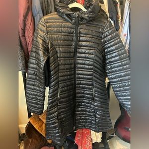 Patagonia knee length zip puffer